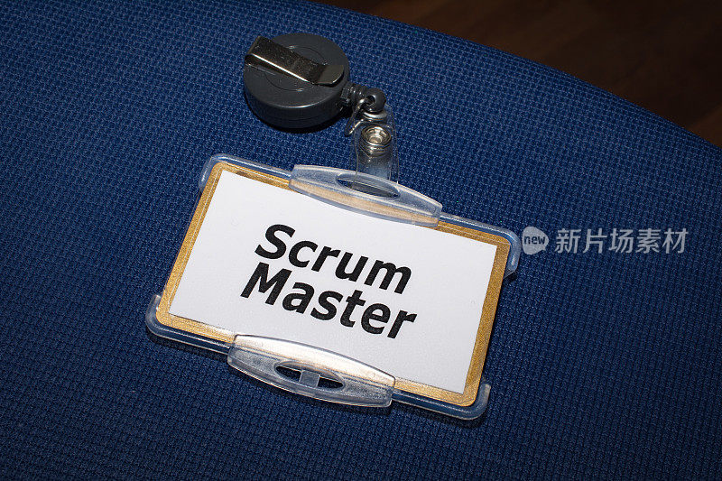 Badgeholder中的Scrum master